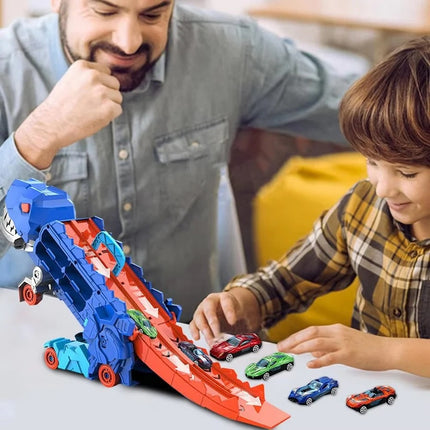 Dinosaur Toy Truck with Play Mat, Full Set View – image 5