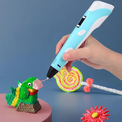 3D Pen for Kids and Adults, 3D Printing Pen for Drawing with 10 Colors Filament, 3D Printer Pens for Beginners