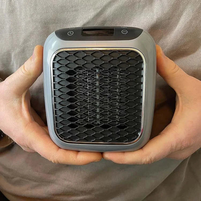 Space Heater, Compact Electric Heater with Timer