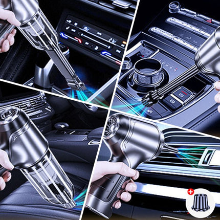 Car Vacuum Cleaner Cordless with Strong Suction, Cordless Vacuum Cleaner Rechargeable with Attachments – image 8