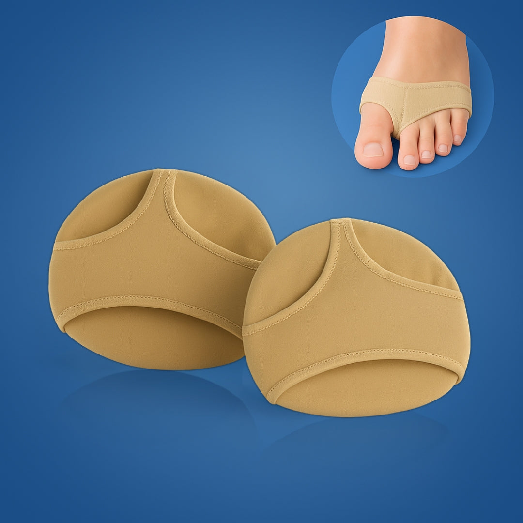 Tuzwa Metatarsal Gel Pads – 10mm Ball of Foot Cushions for Forefoot Support, Pressure Relief & All-Day Shoe Comfort