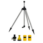 Garden Essentials | High Pressure Rotating Tripod Sprinkler with Adjustable Height | 360° Coverage for Efficient Watering 0