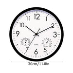 Garden Essentials | Waterproof Outdoor Garden Clock with Temperature & Humidity Meter | Chic Retro Design for Stylish Outdoor Decor 3