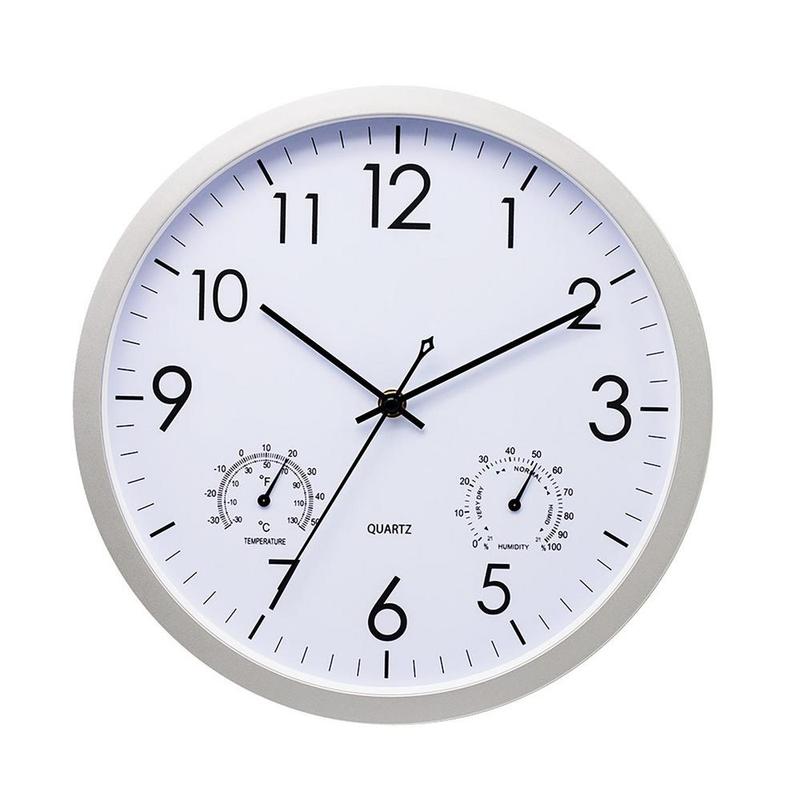 Garden Essentials | Waterproof Outdoor Garden Clock with Temperature & Humidity Meter | Chic Retro Design for Stylish Outdoor Decor 5