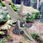 Garden Fairy Statue | Charming Angel Design with Sunflower Bowl | Durable Resin Decoration for Home and Garden 4