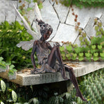 Garden Fairy Statue | Charming Angel Design with Sunflower Bowl | Durable Resin Decoration for Home and Garden 6