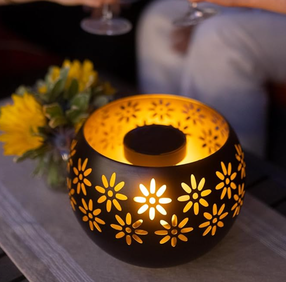 Garden Glow | Solar Flower Lamp with Automatic Activation | Eco-Friendly Lighting for Outdoor Ambiance 0