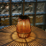 Garden Oasis | Handwoven Solar Garden Lamp with Waterproof Design | Energy Efficient Lighting for Outdoor Ambiance 5