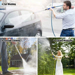 Garden Spray Nozzle Attachment | High Pressure Hose Sprayer with Adjustable Modes for Efficient Cleaning 3