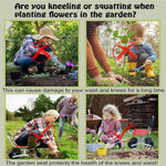 Gardening Companion | 360° Rotating Gardening Seat with Adjustable Height | Mobile Stool for Comfortable Outdoor Tasks 2