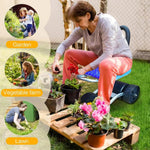 Gardening Companion | 360° Rotating Gardening Seat with Adjustable Height | Mobile Stool for Comfortable Outdoor Tasks 4