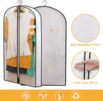 Garment Cover Set | PEVA Hanging Garment Bags with Full-Length Zipper | 24-Pack for Dust and Moisture Protection 4