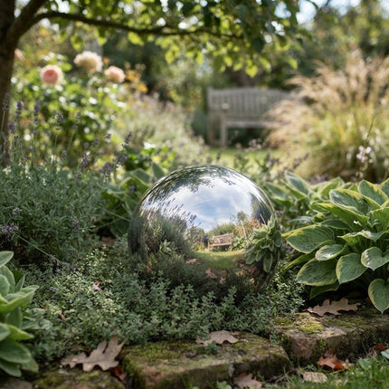 Reflective Yard Decor Sphere for Lawn and Patio – image 4
