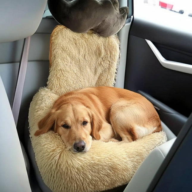 Dog Bed for Car Back Seat, Waterproof Dog Car Seat Cover for Large Dogs