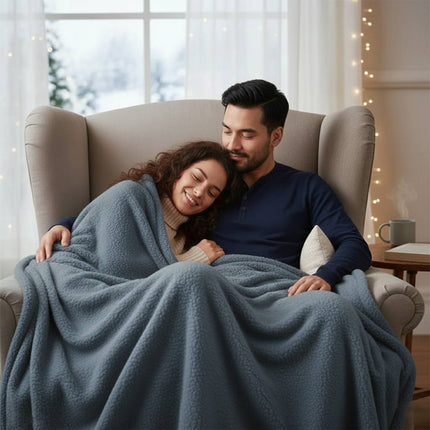 Waterproof Blanket for Couples, 100 Percent Waterproof Soft Touch Machine Washable Throw for Bed, Couch and Mattress