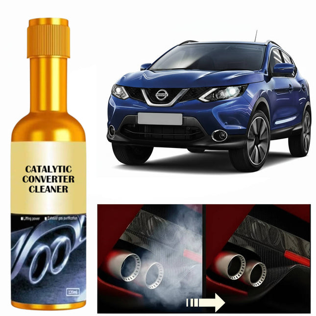 Catalytic Converter Cleaner 4 fl oz, Fuel System Cleaner, Fuel Additive for Gasoline Engines and Carbon Buildup