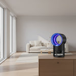 Tuzwa Fruit Fly & Gnat Trap – USB Indoor Insect Catcher with 365–395nm Light, Suction Fan, Timer & 10 Sticky Glue Boards