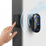 Tuzwa Wireless Doorbell Kit – 1000 Ft Long Range Plug-In Doorbell with 45 Chimes, 4 Volume Levels, LED Alert, Memory & IP44 Button