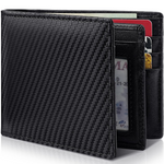 Genuine Leather Men's Wallet with RFID Blocking | Slim Bifold Design for Secure Storage 4