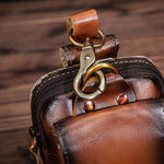 Genuine Leather Waist Pouch for Men & Women with Adjustable Strap | Stylish Travel Companion for Easy Organization 7
