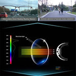 Tuzwa Progressive Multifocal Glasses – Blue Light Filtering Reading Glasses with Anti-Glare Polycarbonate Lenses & Photochromic Option