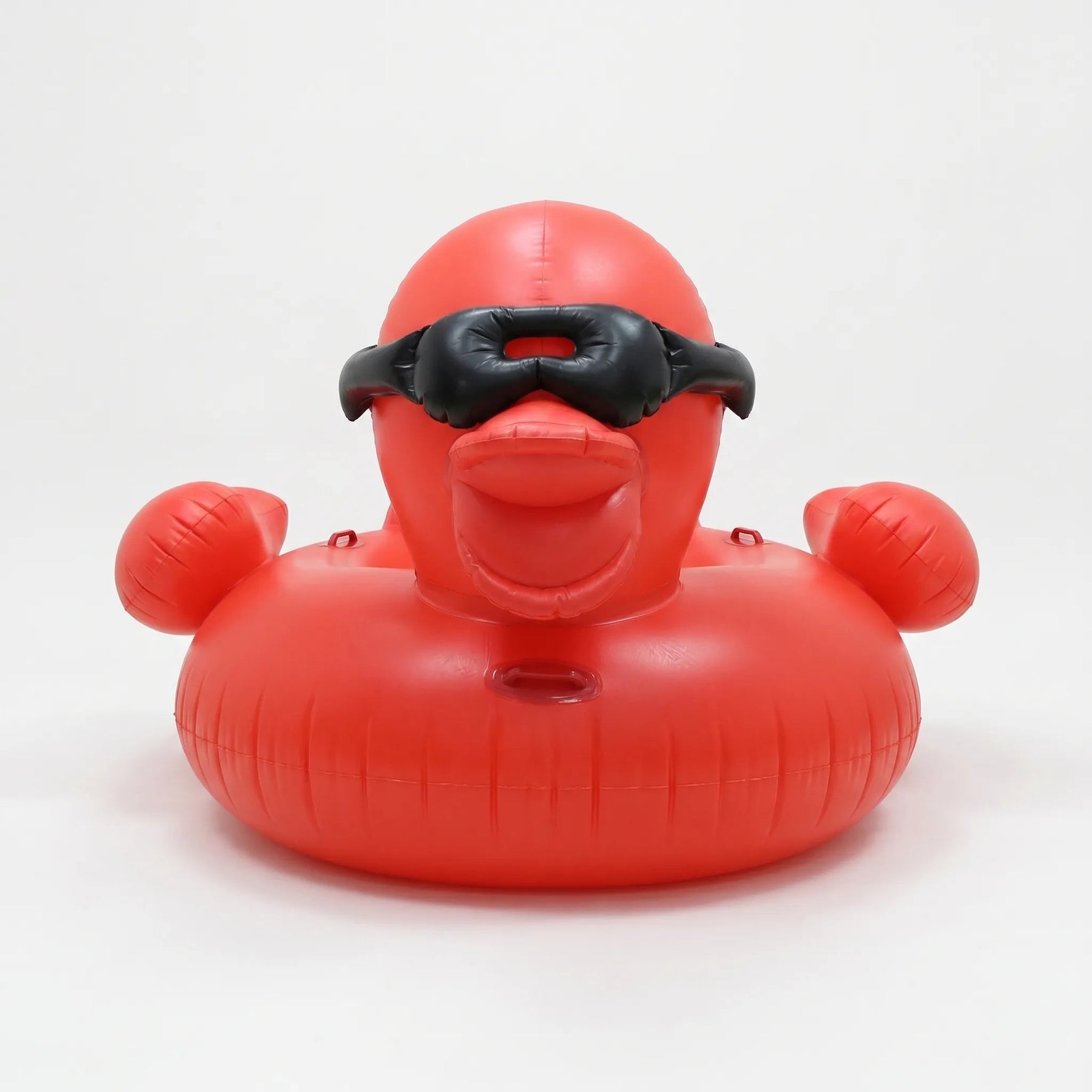 Giant Inflatable Pool Float with Duck Design | Spacious & Fun Pool Toy for Group Lounging 3