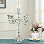 GildedNocturne | European-Style Candelabra with Decorative Finish | Elegant Centerpiece for Taper Candles 21