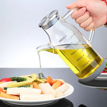 Glass Oil Dispenser Bottle with Measuring Scale | Leak-Proof Design for Accurate Pouring 4