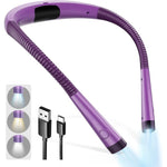 Glaucescent | LED Neck Reading Lamp with Adjustable Brightness & Color Modes | Ergonomic Design for Comfortable Reading 1