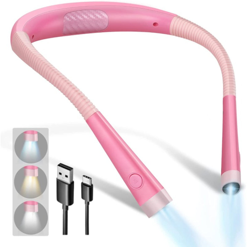 Glaucescent | LED Neck Reading Lamp with Adjustable Brightness & Color Modes | Ergonomic Design for Comfortable Reading 8