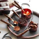 Gleam Copper Measuring Set | Premium Stainless Steel with Non-Slip Handle for Accurate Cooking 1
