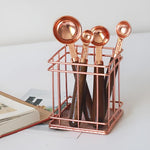 Gleam Copper Measuring Set | Premium Stainless Steel with Non-Slip Handle for Accurate Cooking 6