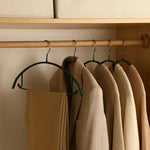 Glide Coat | Ergonomic Clothes Hangers with Soft-Touch Finish for Organized Wardrobes 5