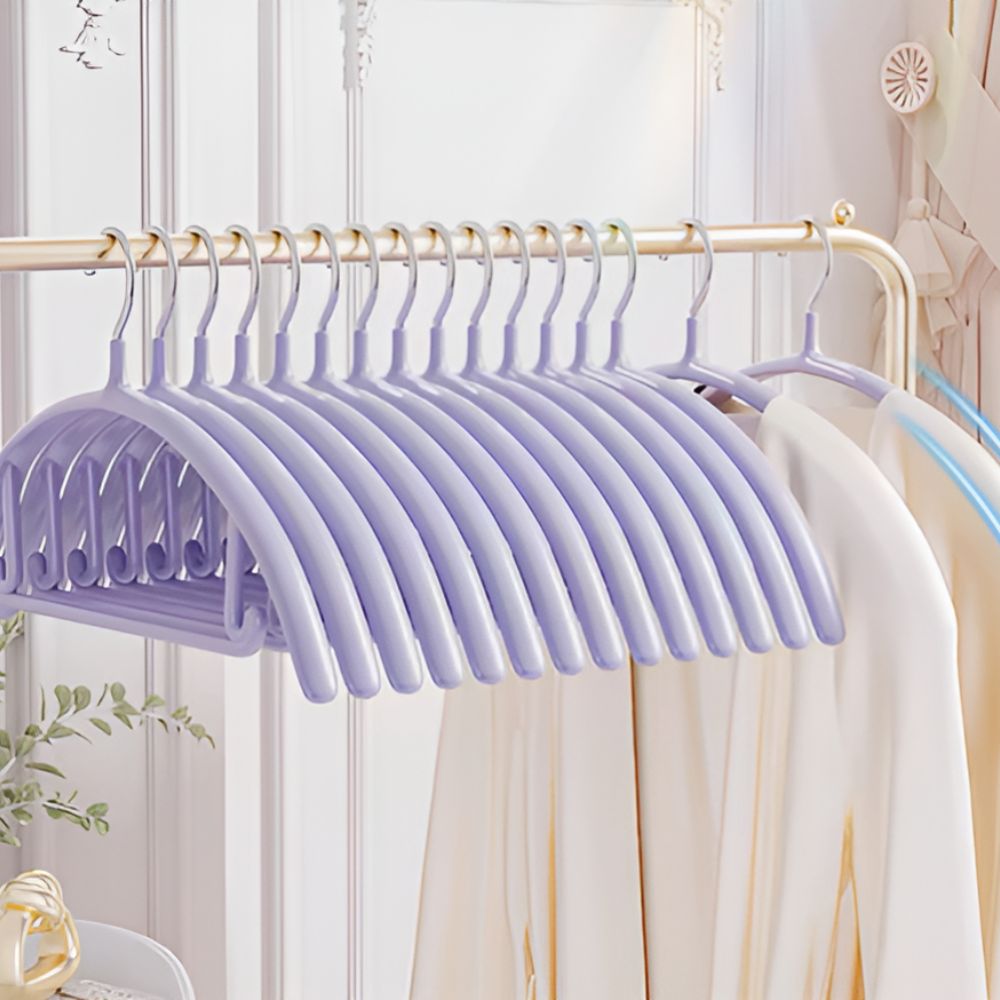 Glide Coat | Ergonomic Clothes Hangers with Soft-Touch Finish for Organized Wardrobes 8