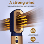 Glossify | 5-in-1 Hair Styler with Ionic Technology | 1000W Hot Air Brush for Frizz-Free Styling 5