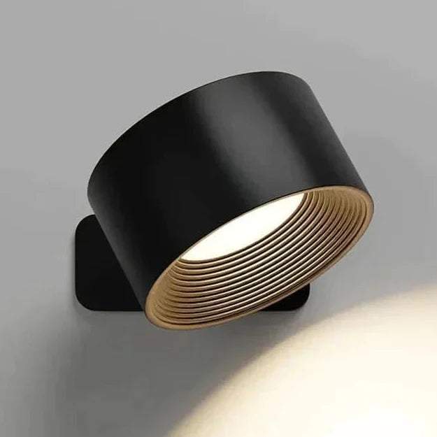 Glow360 | Wireless LED Wall Sconce Lighting with 360° Rotation | Adjustable Brightness for Versatile Home Decor 0