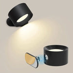 Glow360 | Wireless LED Wall Sconce Lighting with 360° Rotation | Adjustable Brightness for Versatile Home Decor 5