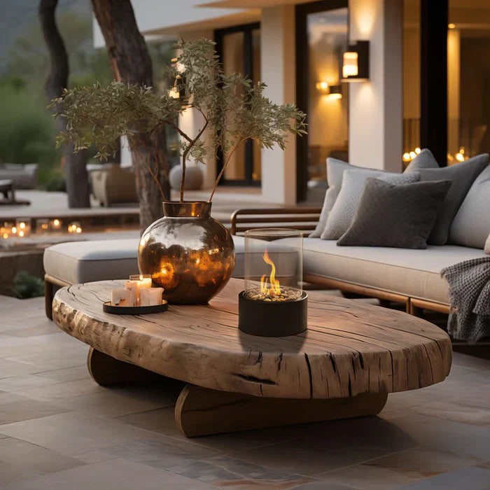 GlowLuxe | Portable Table Fire Lantern with Stylish Design | Create a Cozy Atmosphere for Any Space 4