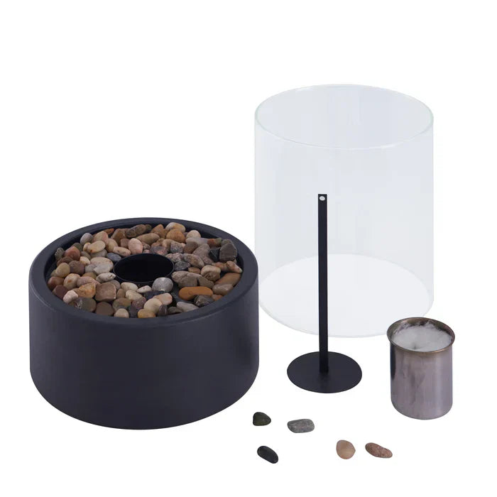 GlowLuxe | Portable Table Fire Lantern with Stylish Design | Create a Cozy Atmosphere for Any Space 6