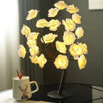 Glowbloom | Handcrafted Floral Light Sculpture with USB & Battery Power | Elegant Nightlight for Cozy Ambiance 6