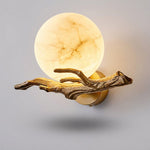 Glowdrift | Decorative Ambient Light Fixture with Sculptural Marble & Warm LED Glow | Tranquil Lighting for Home Spaces 1