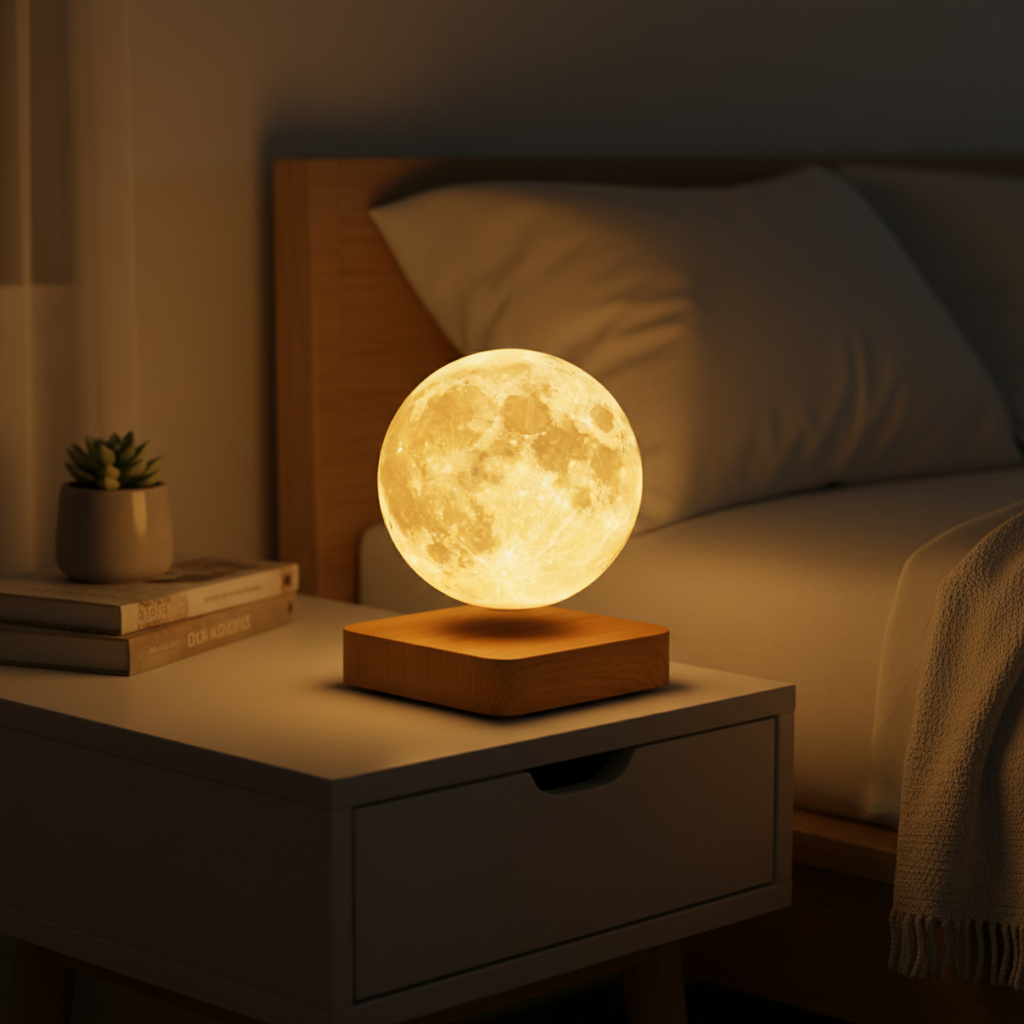 Gloworb | Floating Moon Lamp with Adjustable Brightness & Color Temperature | Wireless Design for Soothing Ambiance 0