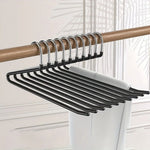 Goose Neck Z Pants Hanger with Stainless Steel Design | Space-Saving Solution for Organized Closets 0