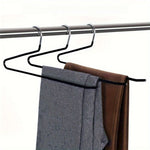 Goose Neck Z Pants Hanger with Stainless Steel Design | Space-Saving Solution for Organized Closets 1