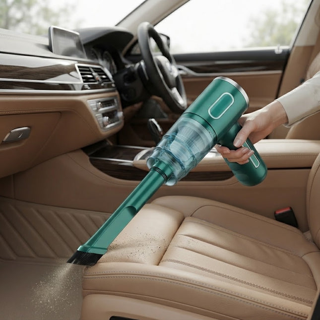 Car Vacuum Cleaner Cordless, Rechargeable Mini Vacuum for Desk and Keyboard