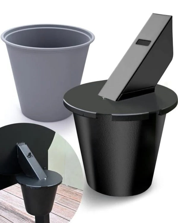 Grill Grease Collector | Enhanced Grease Catcher with Secure Lid | Efficient Cleanup for Avid Grillers 0