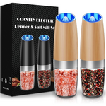 GrindMaster Duo | Rechargeable Electric Pepper and Salt Mill Set with One-Handed Operation | Adjustable Grind for Effortless Seasoning 2