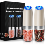 GrindMaster Duo | Rechargeable Electric Pepper and Salt Mill Set with One-Handed Operation | Adjustable Grind for Effortless Seasoning 6