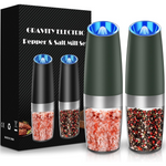 GrindMaster Duo | Rechargeable Electric Pepper and Salt Mill Set with One-Handed Operation | Adjustable Grind for Effortless Seasoning 7