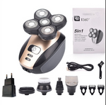GroomPro | 5D Rotary Head Shaver with 5-in-1 Grooming Kit | Versatile and Rechargeable for Complete Grooming 7